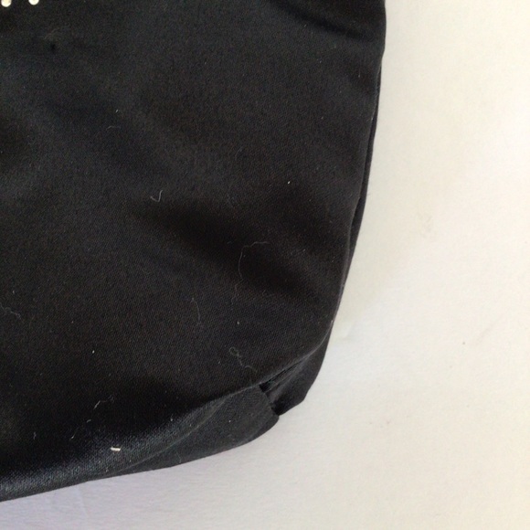 BLACK SATIN DRAWSTRING EVENING BAG - Picture 7 of 12